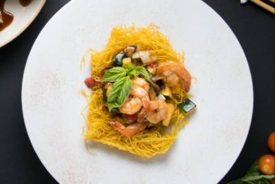 Langostinos Stir Fry