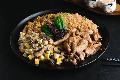 Teppanyaki de Pollo