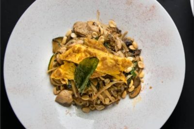 Phad Thai con Pollo