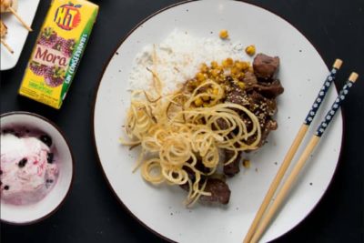 Stir Fry de Lomo de Res